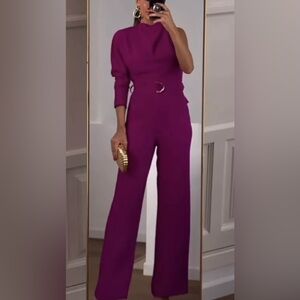 Zara Purple Jumpsuit